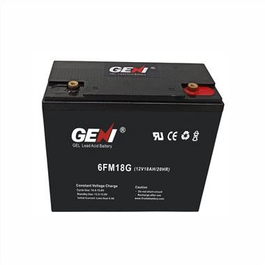 GEL 12V 18AH Battery Aigéad Luaidhe Séalaithe